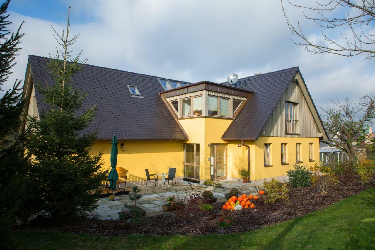 Pension Raupennest mit Blockhaussauna Bautzen Exterior foto